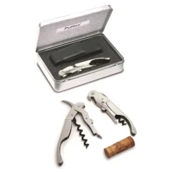 Pullparrot Click Cut Vinöppnare Med Läderfodral